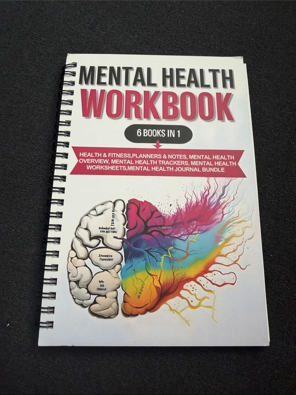 Mental Health Workbook - 6 Books in 1